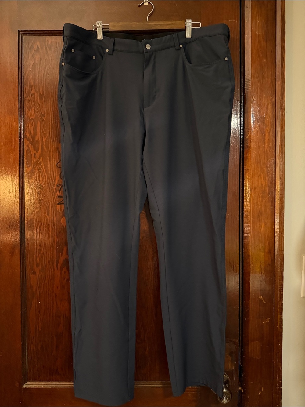 Greg Norman Collection Men's Navy Dress Pants - Slim Straight